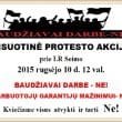 protesto akcija
